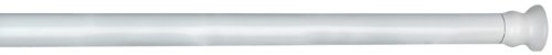 WENKO 19207100 Teleskop-Duschstange - extra stark mit Ø 2,8 cm, Aluminium, 110-245 cm, Chrom