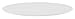 DHP Bentwood Round Dining Table Top, Contemporary Design for your Kitchen, Legs sold separately - White