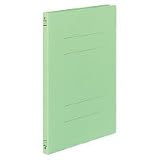 コクヨ フラットファイル V樹脂製とじ具 A4縦 15mmとじ (緑) フ-V10G 10セット