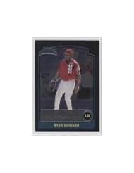 Ryan Howard RC (Rookie Card) Philadelphia Phillies (Baseball Card) 2003 Bowman Chrome Draft #138