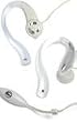 New Stereo Headset Hands-free Earphone with build-in Microphone for Apple iPhone/ 3G - Compatible with iPod Touch, iPod Classic, iPod Nano 3G 2G 1G, iPod Shuffle and MP3 MP4 - Transparent Clear