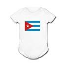 CUBAN FLAG - Flag Series - White, Blue or Pink Onesie / Baby T-shirt