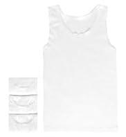 3 Pack Autograph Superfine Pure Cotton Sleeveless Vests