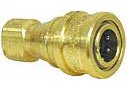 IMPERIAL 97470 DOUBLE SHUT-OFF HYDRAULIC COUPLER 1/8" - BRASS