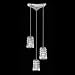 Optix Non-Linear 3-Light Crystal Pendant