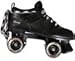Chicago CUSTOM Black & White Bullet roller skates - Size 6