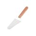 Crestware WHP62 6" x 2" Stainless Steel Blade Pie Server with Wood Handled