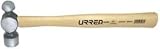 Urrea 24oz Polished Wd Hdl Urrea Ball Pein Hammer