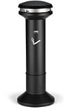 RUBBERMAID / RUB9W34BLA / Infinity Ultra-High Capacity 6.7 Gallon Smoking Urn, Weighted Base, Black / Sold as 1 EA