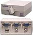 AddLogx 2 Port KVM - Control 2 Computers with 1 USB KB/Mouse & VGA Display - Bundle w...
