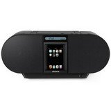Sony CD Boombox with iPod® and iPhoneTM Dock in Black (Model# ZS-S4iP-Black)