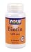   - Biotin 5000 mcg 60 Vcaps - NOW FOODS