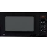 BLACK GE Appliances 1.8 cu. ft. 1100 watt Countertop Microwave JES1855PBH