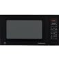 BLACK GE Appliances 1.8 cu. ft. 1100 watt Countertop Microwave JES1855PBH