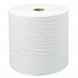 Hard Roll Paper Towels, 8x600', 6/CT, White, Sold as 1 carton