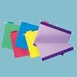 UNIVERSAL PRODUCTS / Recycled assorted bright color hanging file folders, letter size, 1/5 cut, 25/bx / UNV14121 / Sold as 1 Box / Mfr Part # 14121 \*/ Recycled assorted bright color hanging file fold