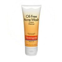 Neutrogena Oil-Free Acne Wash Cream Cleanser, 6.7 Ounce