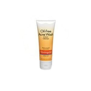 Neutrogena Oil-Free Acne Wash Cream Cleanser, 6.7-Ounce