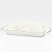 Noritake Platinum Wave Covered Butter