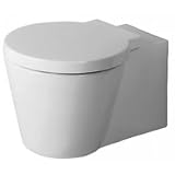 Duravit 02100900001 - Toilet Wall-Mounted Starck 1 - White W/Wondergliss