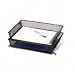Nestable Mesh Stacking Side Load Letter Tray, Wire, Pewter