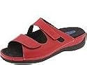 Wolky Easy | Women's Sandals Red Smooth Leather