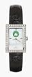 Boston Celtics Ladies Allure Black Leather Strap Watch