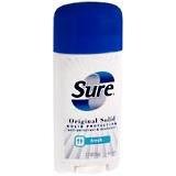 Sure A/P Deodorant Original Solid Shower Fresh - 2.7 Oz