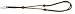 Pet Supplies : Avery Classic Hunting Dog Training Whistle Lanyard (Brown)