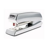 Rapid S27 Stapler SuperFlatClinch Half Strip Solid Steel Capacity 30 Sheet Blue and Graphite Ref 24142802