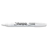 Sharpie Oil-Based Medium Point Paint Markers, 12 White Markers (34915)
