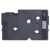 Labeling Tape f/ P-Touch TC Label Makers, 1/2, Gold/Black, 2/Pack BRTTC33