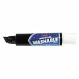 Markers, Washable, Desk Style, Chisel Tip, Black (AVE24158) Category: Washable Art Markers
