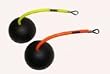 Haulin' Hooks 6" Single Tri-Bells - Triceps Cable Attachment