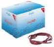 Läufer Gummibänder RONDELLA Gummiband Rondella 200x6mm rot 500g KARTON