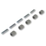 Kitchen & Housewares : Dyson Soleplate Wheel Kit DC04 DC07 DC14(Silver)