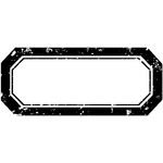 UPC 499993000843 product image for Tim Holtz Red Rubber Stamp-Small Label 1