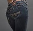Sang Real by Miss Me Women's Jeans Bootcut Low Rise in Prince Medoc