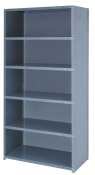Heavy Duty Steel Closed Shelving Unit CL75 1836 4 18 x 36 x 75 11piMULNlxL Heavy Duty Steel Closed Shelving Unit CL75 1836 4 18 x 36 x 75