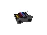 Fargo - Print ribbon cassette with cleaning roller - 1 x black, yellow, cyan, magenta - 350 images