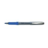 BIC GREM11-BE BIC Grip Stick Roller Ball Pen, Gray Barrel, Blue Ink, Micro Fine Pt, 0.50 mm, Box of 12