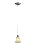 Dolan Designs 1071-162 Greta - One Light Mini-Pendant, Verona Finish with Eggshell Glass