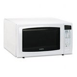 Sanyo Fisher EMS9515W 1.4 Cubic Foot Capacity Countertop Microwave Oven, 1, 100 Watts, White