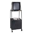 Bretford BBULC48 UL Listed Cabinet TV Cart for 27-32" Televisions