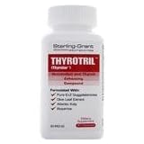Thyrotril 90 Caps Metabolism Thyroid Sterling Grant ~ STERLING-GRANT