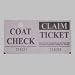 SPR99314 - Check Ticket, Coat, 2-Part, 1000 Ct, Lavender