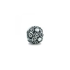 Pandora Damen-Bead  Sterling-Silber 925 Kugel mit Spiral- und Herzornamenten KASI 79161