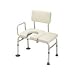 Guardian Padded Transfer Bench with Commode Opening