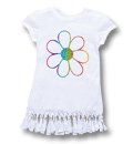 Flowers By Zoe Hippie Chic Fringe Tunic