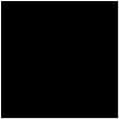 Black Twill Futon Cover - Full Size